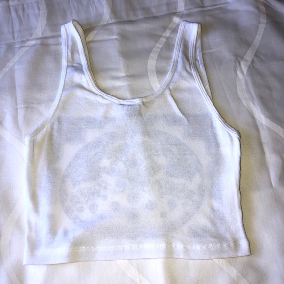 3 crop tops elephant polka dot cleavage opening - Picture 3 of 11